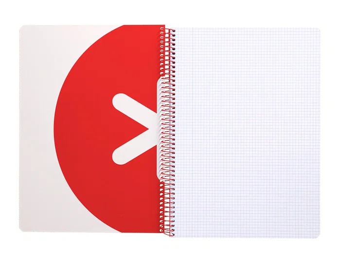 Antartik Cuaderno Espiral A4 Tapa Dura 80 Hojas 90g Cuadro 4mm Frambuesa Antartik Cuaderno Espiral A4 Tapa Dura 80 Hojas 90g Cuadro 4mm Frambuesa