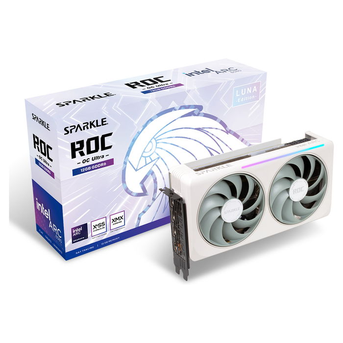 Sparkle B580 ROC Luna OC Ultra Intel Arc GPU Tarjeta Gráfica 12GB GDDR6