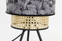 DKD Home Decor Lámpara Sobremesa Colonial Negro Natural 24 x 54 x 24 cm (2 Unidades)