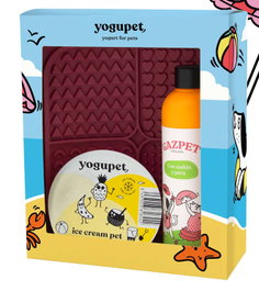 YOGUPET SUMMERBOX XI Helado+Gazpet+Lickmat Roja