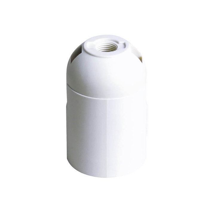 GSC Evolution Portalámparas termoplástico liso E27 Blanco GSC Evolution Portalámparas termoplástico liso E27 Blanco