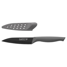 Berghoff 1301050 Cuchillo de Pelar Acero Inoxidable 10 cm con Funda Protectora