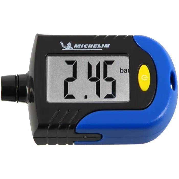 Michelin Controlador de Presión + Monitor de Desgaste Neumáticos con Pantalla Digital BAR/mm Precisión 0.01 BAR