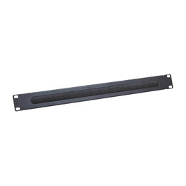 LogiLink Pasacables 19 Polgadas 1HE Negro