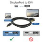 ACT AC7505 Cable adaptador DisplayPort a DVI 1,8 m