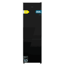 Cecotec Bolero CoolMarket Combi 356i Black Glass D