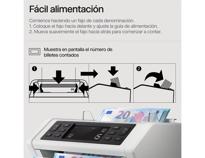 Safescan 2210 Contadora de Billetes
