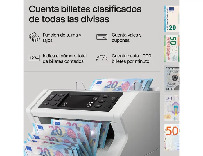 Safescan 2210 Contadora de Billetes