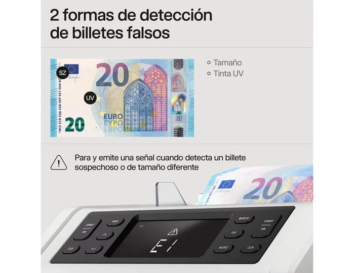 Safescan 2210 Contadora de Billetes
