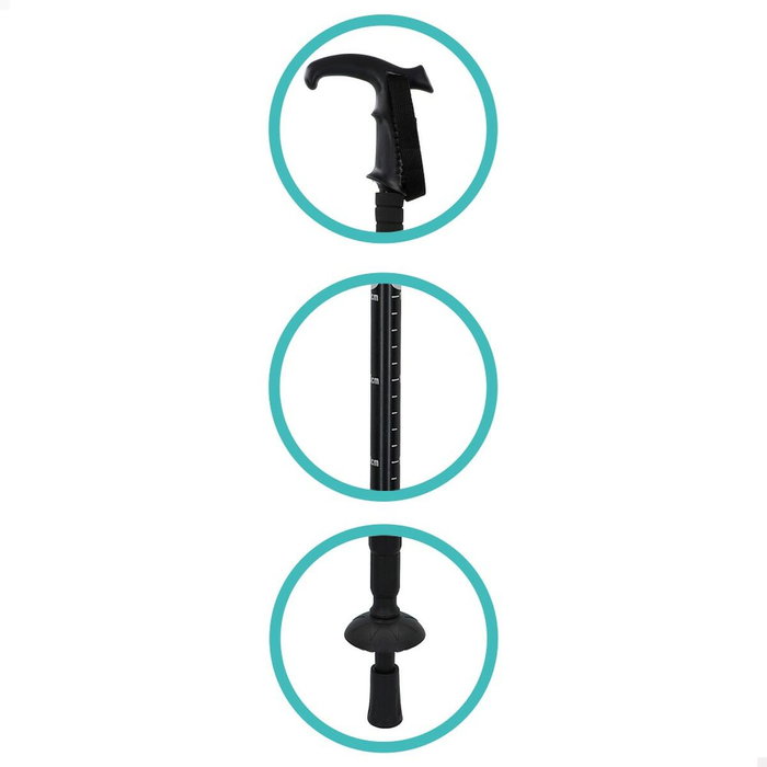 Bastón Trekking Aktive (10 Unidades) 110 cm Bastón Trekking Aktive (10 Unidades) 110 cm