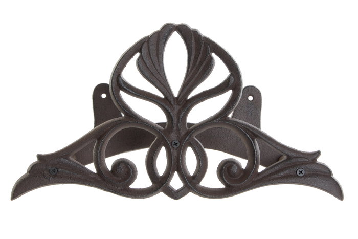 DKD Home Decor Sujetamangueras de Hierro Colado Marrón Oscuro