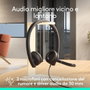Logitech H570e Headset Stereo USB-A Negro