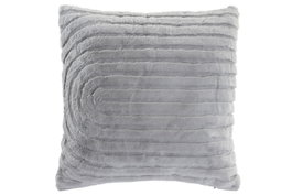 DKD Home Decor Cojín de Poliéster Gris Claro 45x45 cm