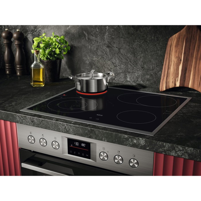 AEG KOMBI3026 Oven Set con Horno Serie 5000 y Placa Radiante Serie 3000