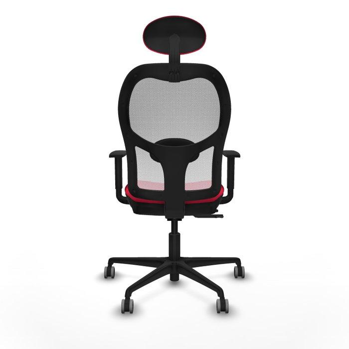 PIQUERAS Y CRESPO Silla de oficina Jorquera Roja con Mecanismo Sincro/Traslack PIQUERAS Y CRESPO Silla de oficina Jorquera Roja con Mecanismo Sincro/Traslack