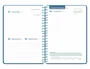 Liderpapel Agenda Escolar 26-27 Espiral Basic Día Página A5 Bilingüe 70g Papel FSC Azul Marino