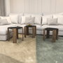 Hanah Home Mesa de centro Anthracite, Walnut