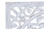 DKD Home Decor Espejo Mandala Decapé Blanco 50x50x1,5 cm