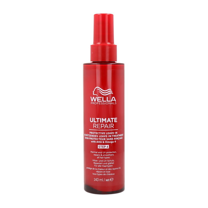 Wella Ultimate Repair Protective Leave-In Step 4 Serum en Crema para Cabello, 140 ml Wella Ultimate Repair Protective Leave-In Step 4 Serum en Crema para Cabello, 140 ml