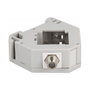DeLOCK Adaptador de carril DIN Keystone F hembra a F hembra 87160