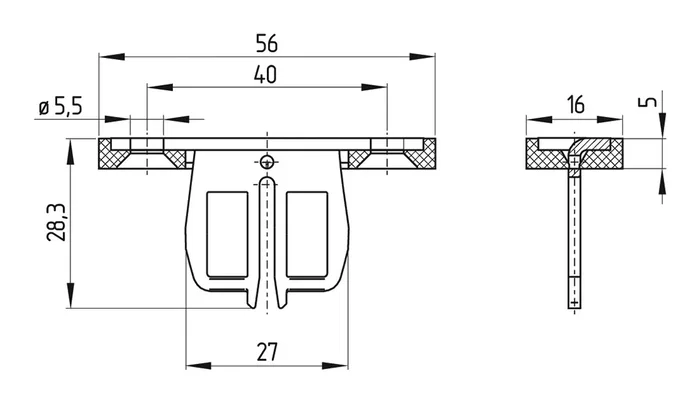 SCHMERSAL Llave estándar AZ 15/16 de acero inoxidable