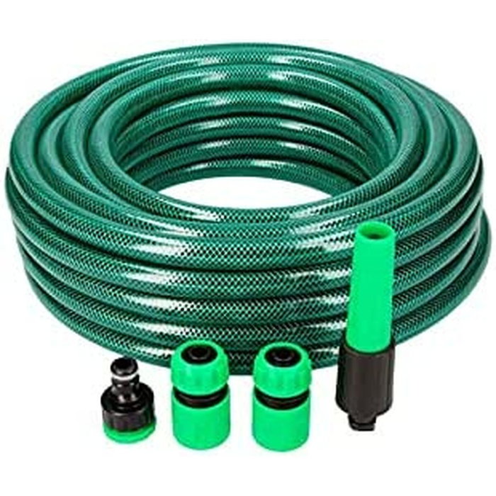 Edm Kit manguera de jardín basic 15 m, 15 mm (5/8 pulg)