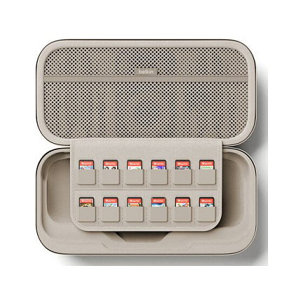 Belkin Estuche de Viaje con Batería 10.000 mAh para Nintendo Switch 2, OLED y Switch - Arena