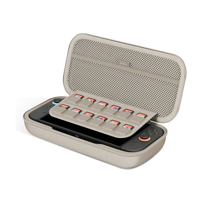 Belkin Estuche de Viaje con Batería 10.000 mAh para Nintendo Switch 2, OLED y Switch - Arena