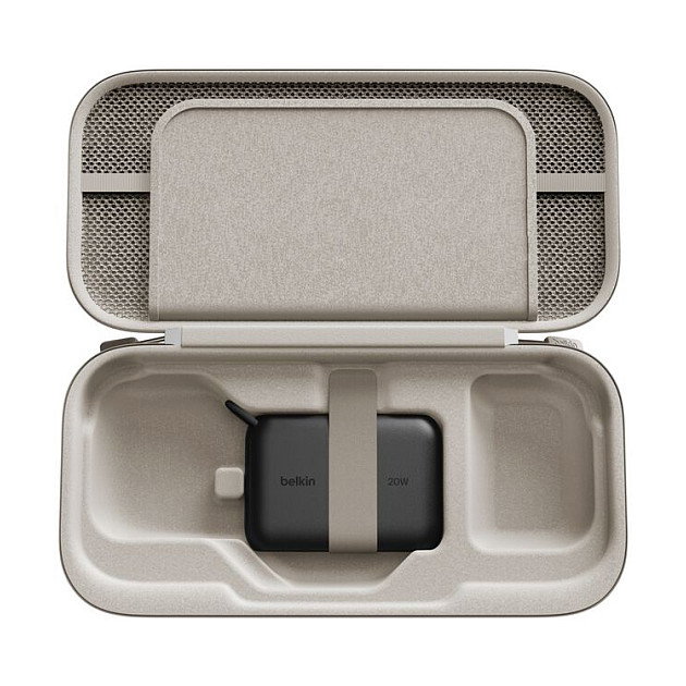 Belkin Estuche de Viaje con Batería 10.000 mAh para Nintendo Switch 2, OLED y Switch - Arena