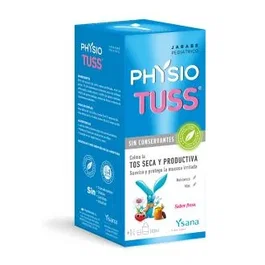 Ysana Physio Tuss Pediátrico Sin Conservantes - Jarabe para la Tos Infantil - 140 ml