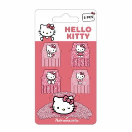 Cerdá Accesorios Pelo Clips 5 Piezas Hello Kitty Rosa