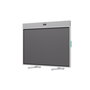 Logitech Rally Board 65 Pantalla Táctil 65 4K UHD Blanco