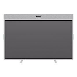 Logitech Rally Board 65 - Sistema de Videoconferencia todo-en-uno 65" 4K Ultra HD, PTZ, Bluetooth, WiFi, Altavoces, Blanco