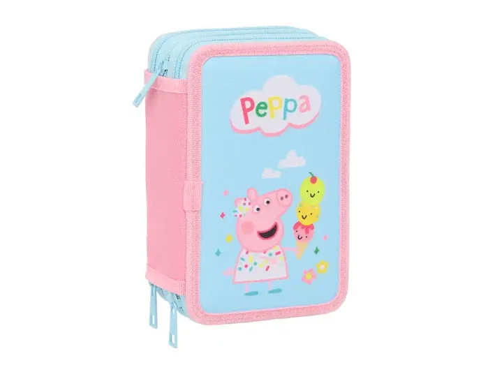 Safta Plumier Triple Peppa Pig 37 Pcs Safta Plumier Triple Peppa Pig 37 Pcs