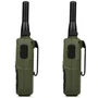 Topcom RC-6406 Walkie Talkie 2 Unidades | 10 km Alcance | 8 Canales | 121 Subcanales | Manos Libres | Resistente Agua | Airsoft