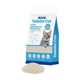 Nayeco Arena Aglomerante para Gatos Sin Perfume Bentonita 5 L