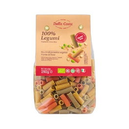 DALLA COSTA Tubetti 3 Legumbres Sin Gluten 500 g