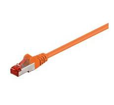 MicroConnect Cable de Red CAT6 F/UTP 1,5m Naranja