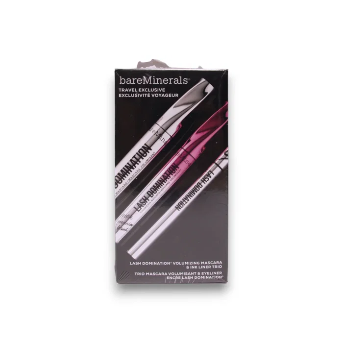 BareMinerals Travel Exclusive Set Lash Domination con Máscaras y Delineador Black BareMinerals Travel Exclusive Set Lash Domination con Máscaras y Delineador Black