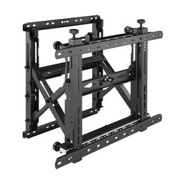 EQUIP Soporte de pared para TV Pop-Out de 45-70 pulgadas, 70 kg de capacidad, 1 articulación, VESA 600x400 mm, color Negro