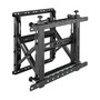 EQUIP Soporte de pared para TV Pop-Out de 45-70 pulgadas, 70 kg de capacidad, 1 articulación, VESA 600x400 mm, color Negro