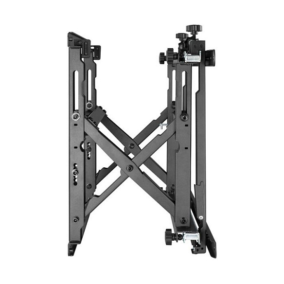 EQUIP Soporte de pared para TV Pop-Out de 45-70 pulgadas, 70 kg de capacidad, 1 articulación, VESA 600x400 mm, color Negro