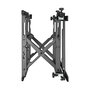 EQUIP Soporte de pared para TV Pop-Out de 45-70 pulgadas, 70 kg de capacidad, 1 articulación, VESA 600x400 mm, color Negro