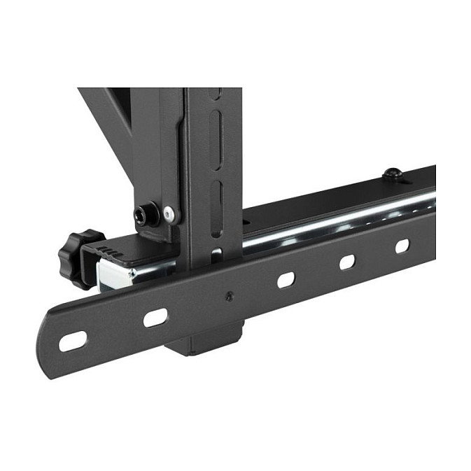 EQUIP Soporte de pared para TV Pop-Out de 45-70 pulgadas, 70 kg de capacidad, 1 articulación, VESA 600x400 mm, color Negro
