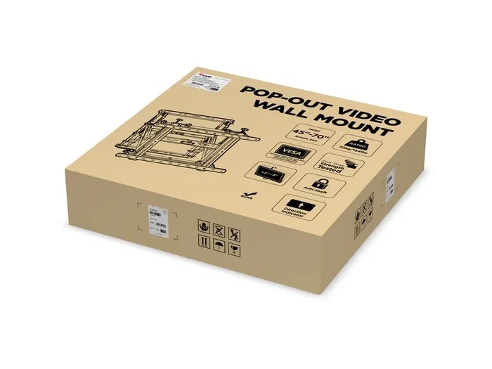 Equip Soporte de pared Pop-out 45-70 pulgadas Negro