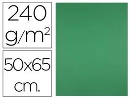 Liderpapel Cartulina Verde Navidad 50x65 cm 240g/m2