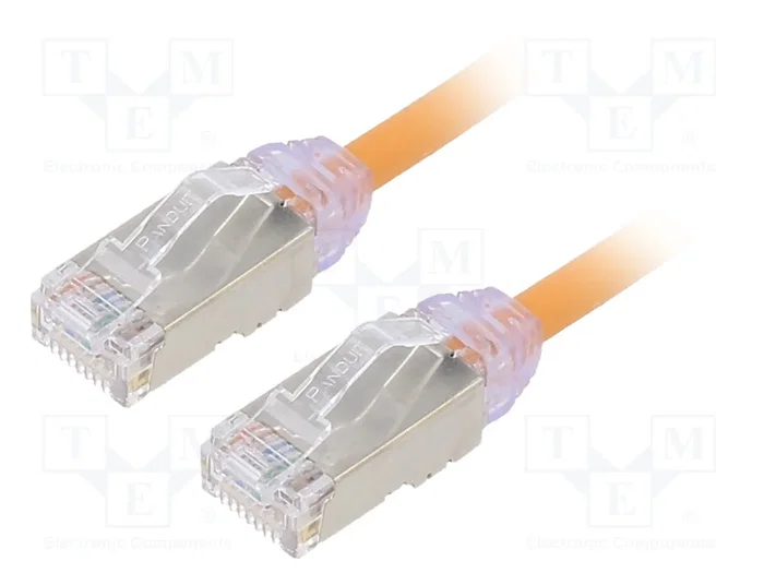 PANDUIT Patch cord Cat 6a F/UTP RJ45 0,5m naranja PANDUIT Patch cord Cat 6a F/UTP RJ45 0,5m naranja