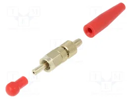 LAPP Conector de fibra óptica FSMA crimpado para transferencia de datos