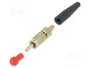 LAPP Conector de fibra óptica FSMA crimpado para transferencia de datos