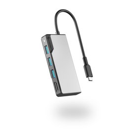 Alogic Fusion Core USB-C 5-Port Hub Space Gray